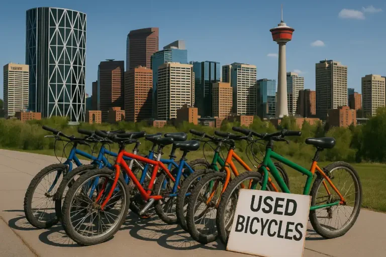 Top 8 Best Places to Buy and Sell Used Bicycles in Calgary, Alberta.