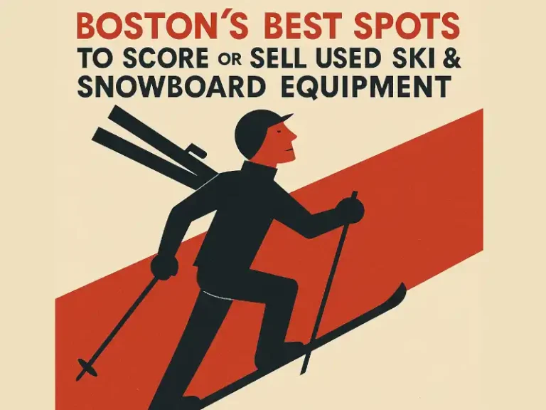 Boston’s Best Spots to Score or Sell Used Ski & Snowboard Equipment