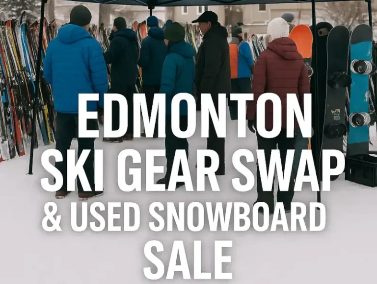 Best Places to Buy and Sell Used Ski and Snowboard Equipment in Edmonton, Alberta.